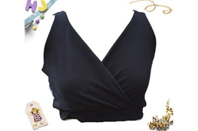 Click to order custom made Solid Colour Nursing Bra